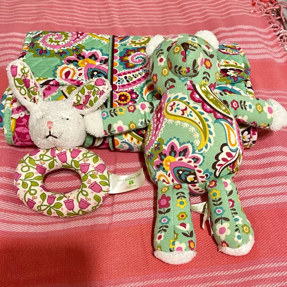 Vera Bradley Baby Bundle. vintage